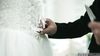 Bride anal fucked by fiances stepbrother
