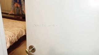 AMATEUR CUCKOLD - Cuckold Hubby Films Slutty Wifey Fucking With Next Door