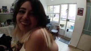 A very tiny room so that no 1 can watch us | pov