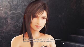Tifa, Fully Nude, Walking Around - Naked Walkthrough FF7 RMK Part two