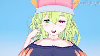 MISS KOBAYASHI'S DRAGON MAIDS QUETZALCATL CARTOON