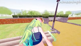 MISS KOBAYASHI'S DRAGON MAIDS QUETZALCATL CARTOON