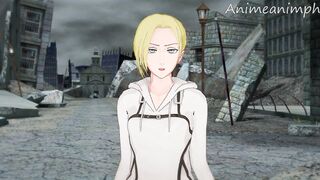 ATTACK ON TITANS ANNIE LEONHART ANIME