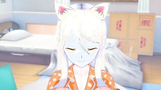 Stand and Carry Ebony Hanekawa pov | Bakemonogatari Cartoon Parody