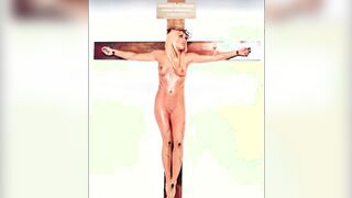 Female Jesus Crucified Naked Finnish Audio