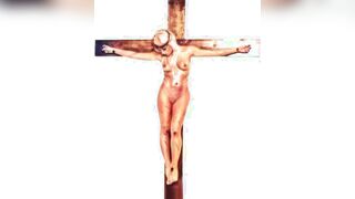 Female Jesus Crucified Naked Czech Audio