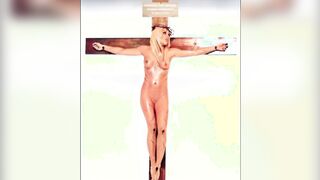 Female Jesus Crucified Naked Slovak Audio