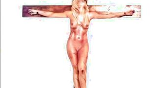 Female Jesus Crucified Naked Slovenian Audio