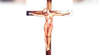 Female Jesus Crucified Naked Japanese Audio