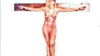 Female Jesus Crucified Naked Thai Audio