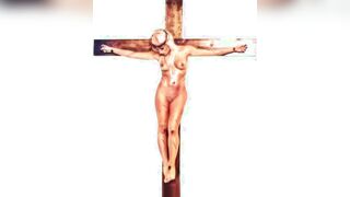 Female Jesus Crucified Naked Thai Audio