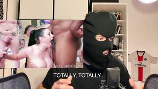 REACTION OF THE ANGELA WHITE GANG BANG ! RUIN BY 13 GUYS !!