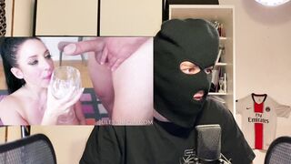 REACTION OF THE ANGELA WHITE GANG BANG ! RUIN BY 13 GUYS !!