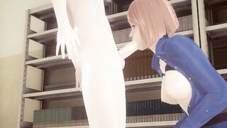 Jujutsu Kaisen Anime - Nobara Kugisaki oral sex and fuck -