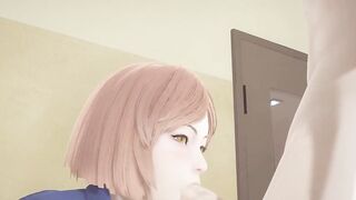 Jujutsu Kaisen Anime - Nobara Kugisaki oral sex and fuck -
