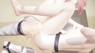 Jujutsu Kaisen Anime - Nobara Kugisaki oral sex and fuck -