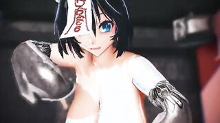 mmd r18 bon bon huge hooters with milk by miku the cum drink 3d animated nsfw ntr animation