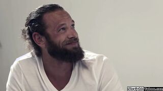 StraightTaboo.com - Man makes wifey beg for his dick inside