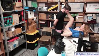 StripSearchPorn.com - Female officer head male shoplifter