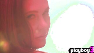 Vina Sky posed before milf Maitland Ward striptease and showed
