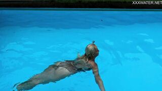 Yet Emily Ross astonishes again underwater