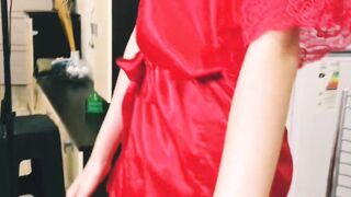 Fucking rough with my mistress with huge penis into her