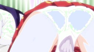 Cartoon Anime College Girl can't stop Masturbating into Class with others seeing