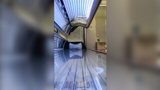 Have you ever thought what cunt with mouth do into Solarium? MASTURBATING is your answer :D