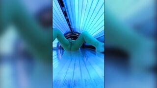 Have you ever thought what cunt with mouth do into Solarium? MASTURBATING is your answer :D
