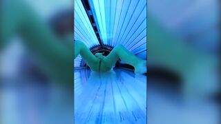 Have you ever thought what cunt with mouth do into Solarium? MASTURBATING is your answer :D