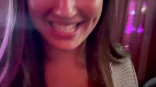 Genesis Kiss HotsaucePOV Real Strip Club Suck and Nailed