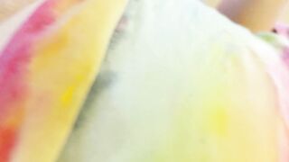 Skank BBW strokes her unshaved vagina and gets herself off begging for sex