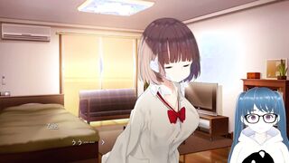 【同人エロゲ実況】ダウナーJK、エロバイトをする。#01 Anime Game