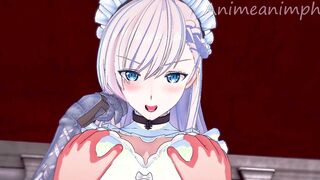 AZUR LANE BELFAST CARTOON
