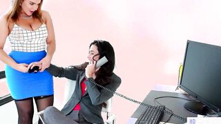 Caught on having sex inside the office! - Georgia Jones,