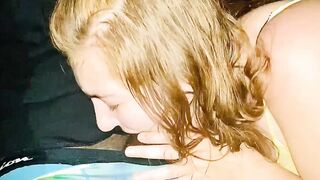 Fucking on a mountain with bigbootilatte she made me cum
