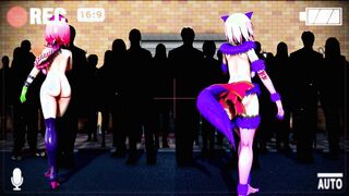 she is a sex sex toy Mash used by Master's friends 3d animated mmd r18