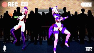 she is a sex sex toy Mash used by Master's friends 3d animated mmd r18