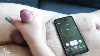 Can he cum into 3 minutes?