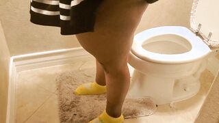 skirt and socks