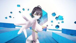 【MMD R-eighteen SEX DANCE】BALTIMORE Goddess delicious booty tasty extreme satisfaction buttocks [CREDIT BY] Shark100