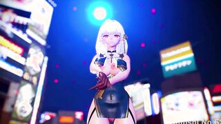 【MMD R-teens SEX DANCE】hot gorgeous butt sweet insane satisfaction lap dance [CREDIT BY] Shinshi_No.52