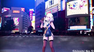 【MMD R-teens SEX DANCE】hot gorgeous butt sweet insane satisfaction lap dance [CREDIT BY] Shinshi_No.52