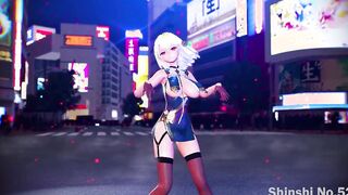 【MMD R-teens SEX DANCE】hot gorgeous butt sweet insane satisfaction lap dance [CREDIT BY] Shinshi_No.52