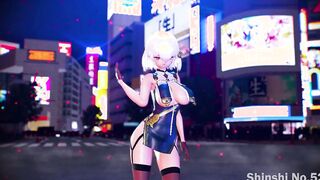 【MMD R-teens SEX DANCE】hot gorgeous butt sweet insane satisfaction lap dance [CREDIT BY] Shinshi_No.52