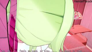 Full point of view- Kuki Shinobu inside Sportswear got Banged! Genshin Impact [Hentai 3D]