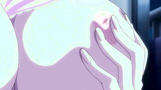 Animated Anime She got caught Masturbating on the balcony