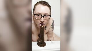 BBW riding African Penis