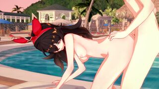 AMBER ANIME GENSHIN IMPACT point of view