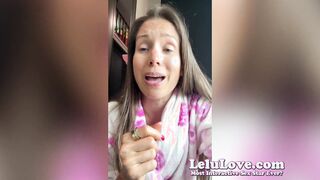 Closeups of my stretched cunt & asshole, financial domination fem dom JOI, toy orgasm - Lelu Love